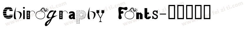 Chirography Fonts字体转换